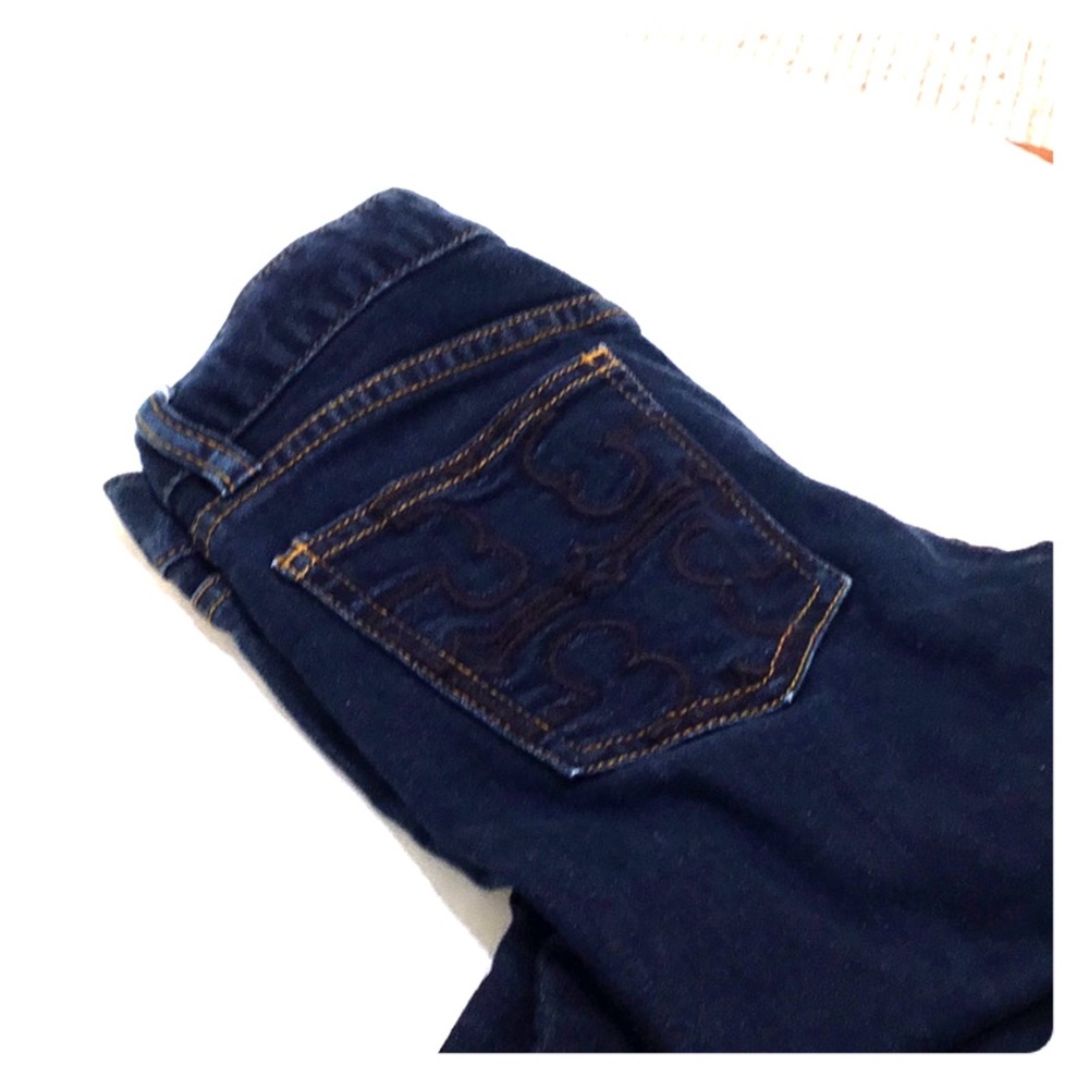 TORY BURCH SUPER SKINNY JEANS- GENTLY USED